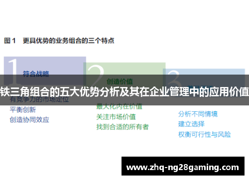 铁三角组合的五大优势分析及其在企业管理中的应用价值
