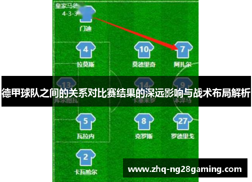 德甲球队之间的关系对比赛结果的深远影响与战术布局解析 德甲球队之间的关系对比赛结果的深远影响与战术布局解析